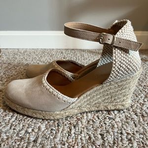 Suede Wedges